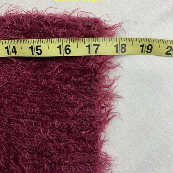 Unique! Handmade Fuzzy Cardigan Size Small - Picture 4 of 10